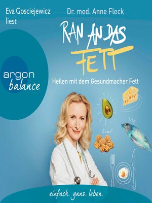 cover image of Ran an das Fett